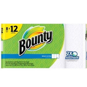 Bounty Select-A-Size White Paper Towels 16 Giant Rolls @ Target