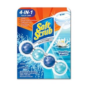 Soft Scrub 4-in-1 Toilet Care, Sapphire Waters, 50 Gram