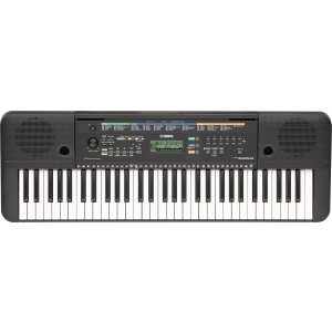 Yamaha PSR-E253 Portable 61 Key Keyboard with LCD Display, No Power Adapter