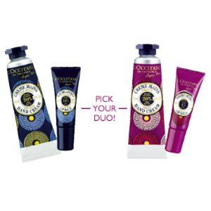 with $25 Any Order Purchase @ L'Occitane