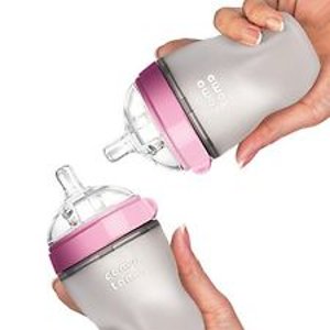 Comotomo 母乳实感硅胶防胀气 奶瓶 250ml*2个