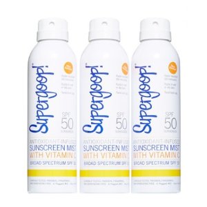 Supergoop! SPF 50 Antioxidant-Infused Sunscreen Mist (3-Pack) @ Nordstrom