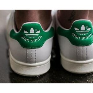 adidas 'Stan Smith' 大童绿尾鞋