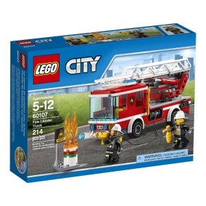 乐高lego 城市系列 云梯消防车 14 99 北美省钱快报