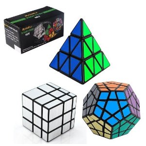 3-Pack Populer Magic Cube Puzzle
