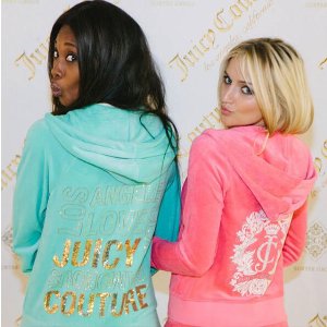 Pink Velour Track Jacket @ Juicy Couture