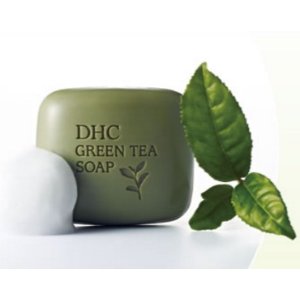 日本DHC 天然草本温和绿茶洗脸皂 60g