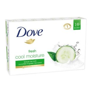 Dove go fresh 洁肤皂-青瓜绿茶香味 4 oz, 16块