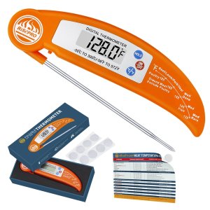 RISEPRO Digital Instant Read Cooking Thermometer Foldable