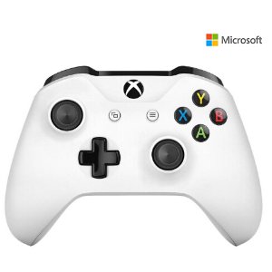 Microsoft Xbox One 经典白色无线手柄
