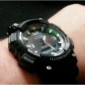 Casio AQS810W-1A2V Solar Ana-Digi Sports Wrist Watch