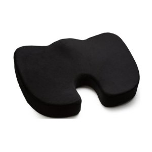 Luxfit Premium Coccyx Orthopedic 100% Memory Foam Seat Cushion