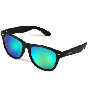 Duduma® Reflective Revo Color Full Mirrored Lens Large Horn Rimmed Style Uv400 Wayfarer Sunglasses