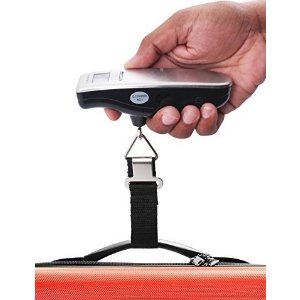 Digital Luggage Scale, Metal Hook, Weighs up to 110 lbs - Utopia Home