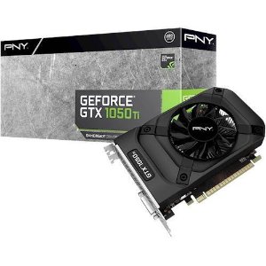 PNY NVIDIA GeForce GTX 1050 Ti 4GB GDDR5 PCI Express 3.0 Graphics Card Black