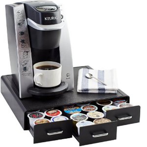 AmazonBasics K-Cup Pods 咖啡胶囊储存盒 可装36个