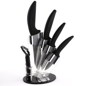 Deik Ceramic Knives Ultra Sharp Kitchen Ceramic Cutlery Knife Set