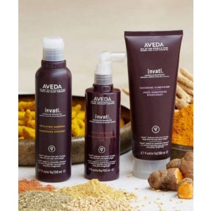with Any Invati Purchase of $40 @ Aveda
