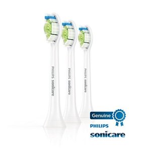 Philips Sonicare DiamondClean replacement toothbrush heads, HX6063/64, White 3 count