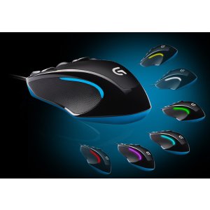 Logitech G300s Optical Gaming Mouse (Black) Refurbished