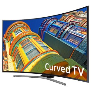 Samsung 55 Inch Curved 4K Ultra HD Smart TV+$175 Dell eGift Card