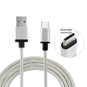 USB Type C Cable, Otium® 3.3ft Braided Cable