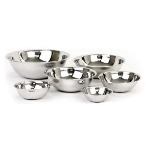 Dozenegg Mixing Bowls Stainless Steel Standard Weight
