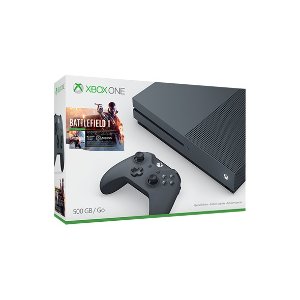 超新款Xbox One S 战地1预售特别版