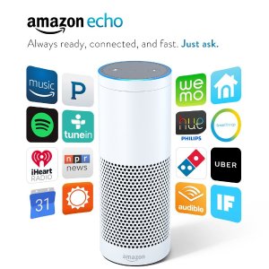 亚马逊 Echo 智能声控助理无线蓝牙音箱(黑白双色可选)