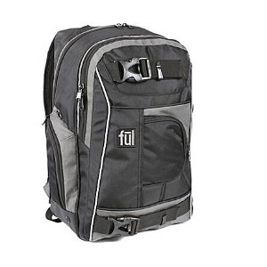 ful Apex 18" Backpack w/ Side-Entry Laptop Compartment