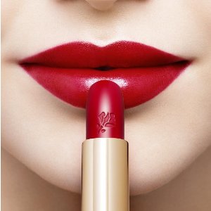 With Lancome 'L'Absolu Rouge Definition' Demi-Matte Lipstick @ Nordstrom