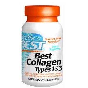Doctor's Best Collagen Dietary Supplement Types 1 and 3 240 Count