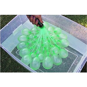 UNI-FAM Water Balloons,3 Bunches Fills in 60 Seconds,111 PCS