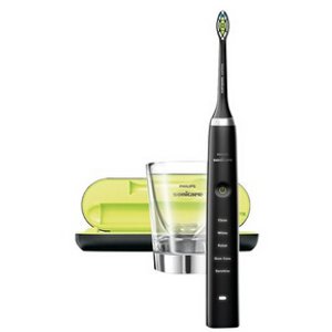 Sonicare Diamond Clean Whitening Electric Toothbrush, Black, HX9352/04