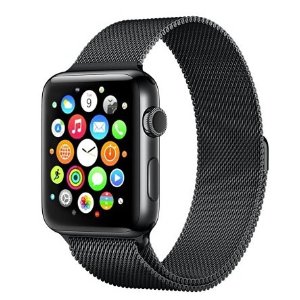 Apple Watch 42mm 不锈钢表带 黑色