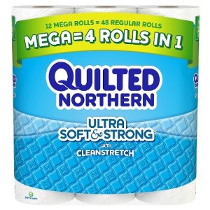 Quilted Northern Ultra Soft & Strong™ Toilet Paper 12 Mega Rolls