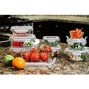 Glasslock 18-Piece Assorted Oven Safe Container Set Model# 11363