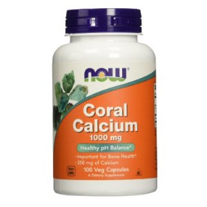 NOW Foods Coral Calcium, 100 Capsules / 1000mg