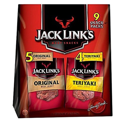 Jack Link's Premium 110 Calorie Beef Jerky Variety Pack, 11.25 Ounce