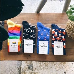 + Free Shipping on All Orders @ HappySocks
