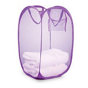 Meshed Up Collapsible Hamper