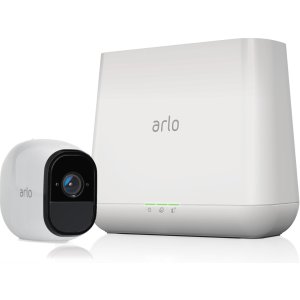 Free $20 Giftcard+Arlo Pro Security System with Siren – 1 Rechargeable Wire-Free HD Cameras with Audio, Indoor/Outdoor, Night Vision
