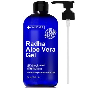 Radha Organic Aloe Vera Gel for Face, Body & Hair