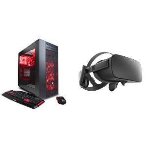 CYBERPOWERPC VR Ready Desktop(i5+RX480) + Oculus Rift