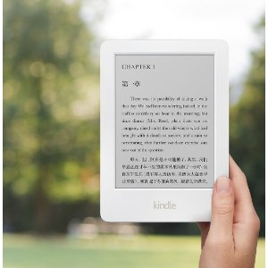 All-New Kindle E-reader - White, 6" Glare-Free Touchscreen Display, Wi-Fi - Includes Special Offers