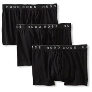 BOSS HUGO BOSS Men's 3-Pack Cotton Trunk