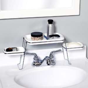 Small Spaces Over-the-Faucet Shelves