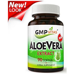 GMPVitas Pure Aloe Vera-Best Digestive Health Supplement with Aloe Vera Extract