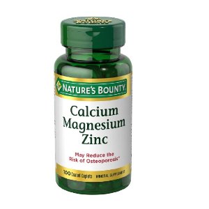 Nature's Bounty Calcium-Magnesiuim-Zinc, 100 Caplets