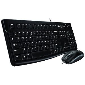Logitech MK120 USB Slim Keyboard and Mouse Combo 920-002565